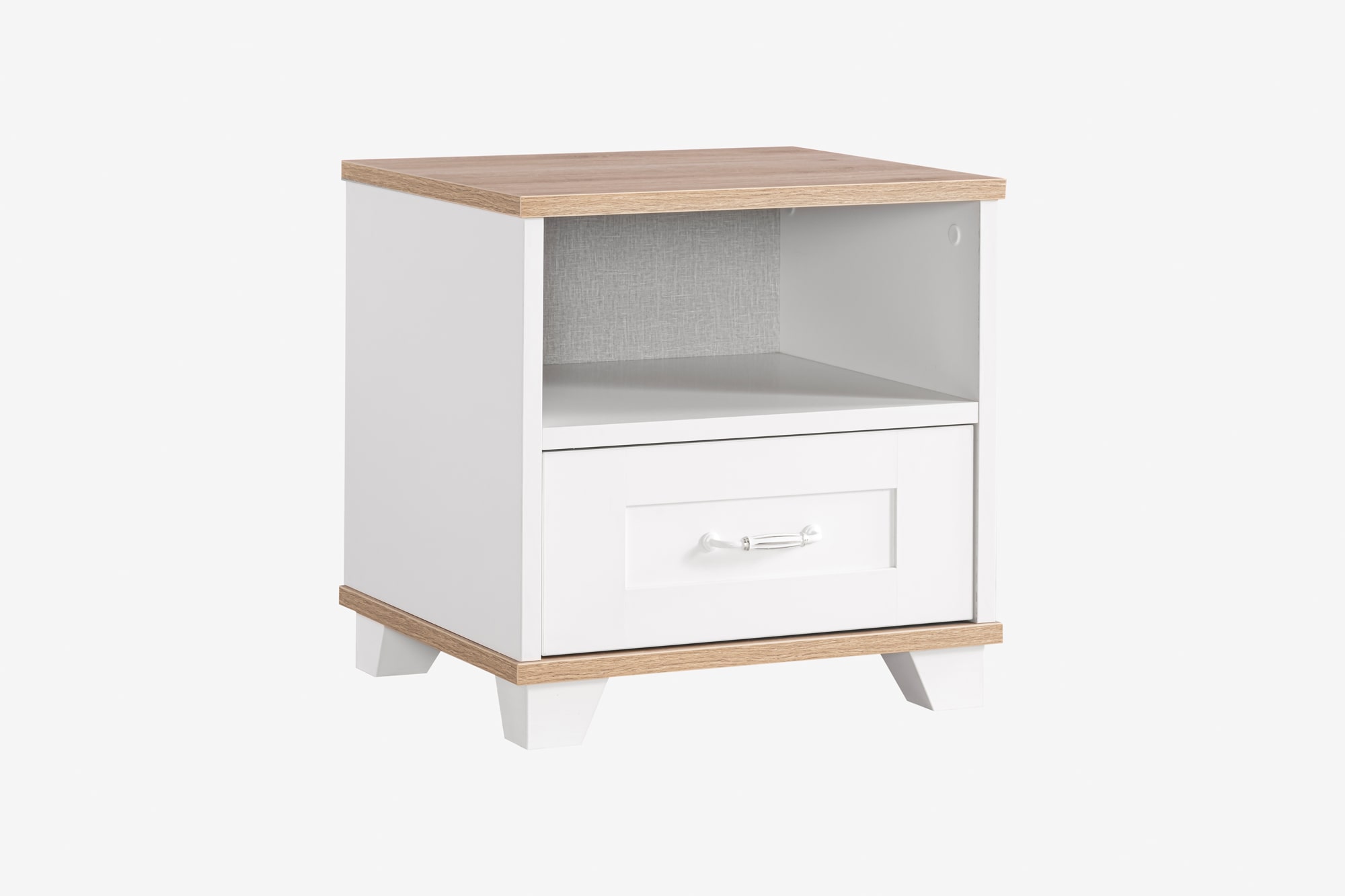 Jugendzimmer-Set Freya 5-Teilig in Weiß/Holzoptik