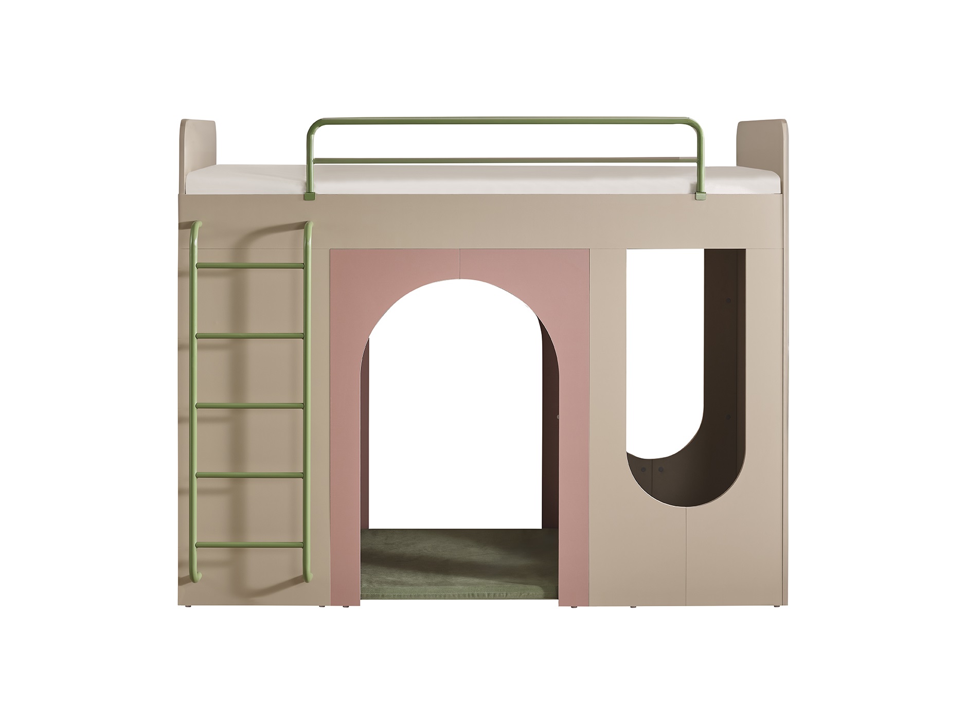 Kinderzimmer-Set Rosie 2-Teilig in Rosa/Beige