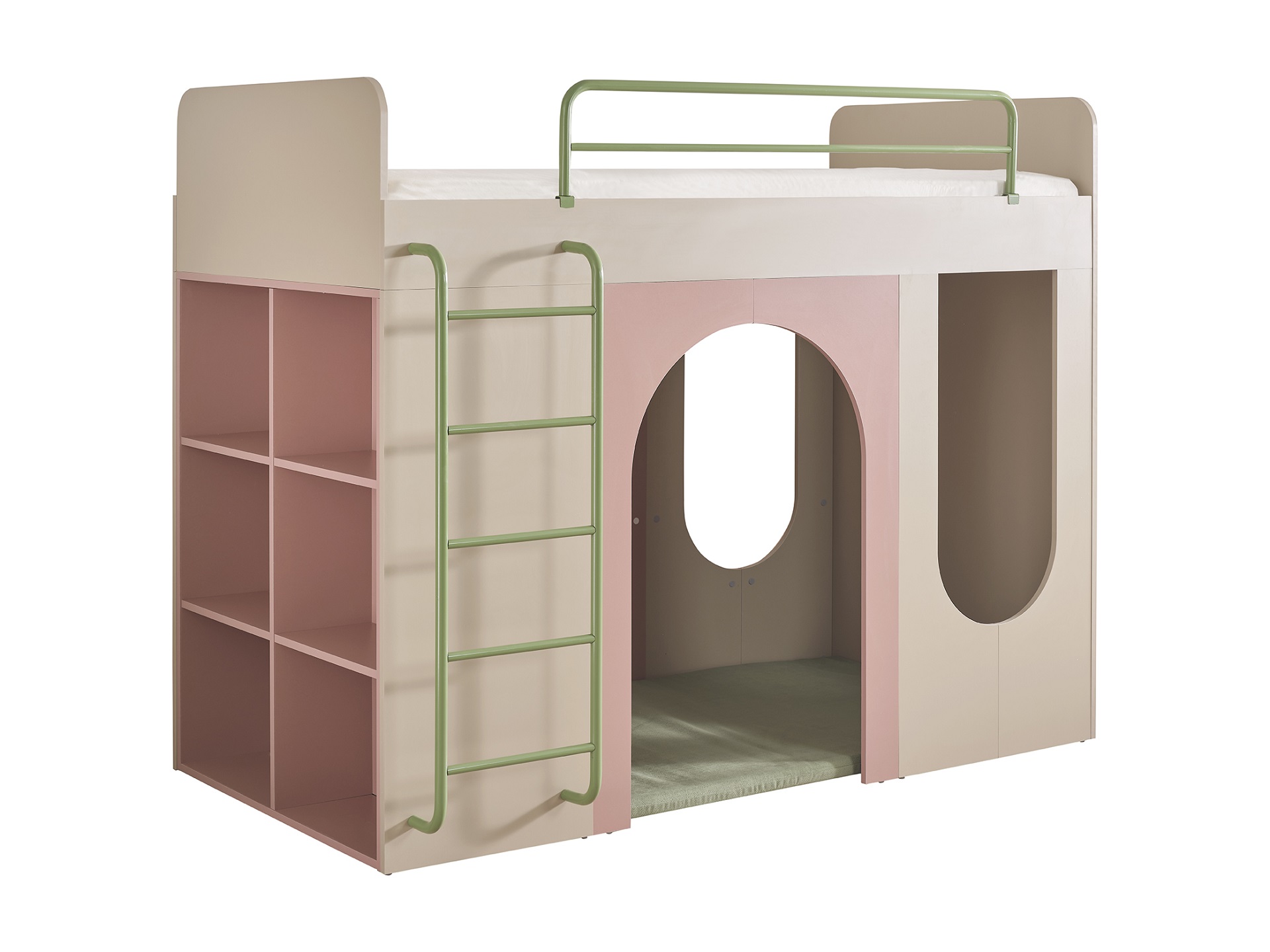 Kinderzimmer-Set Rosie 2-Teilig in Rosa/Beige