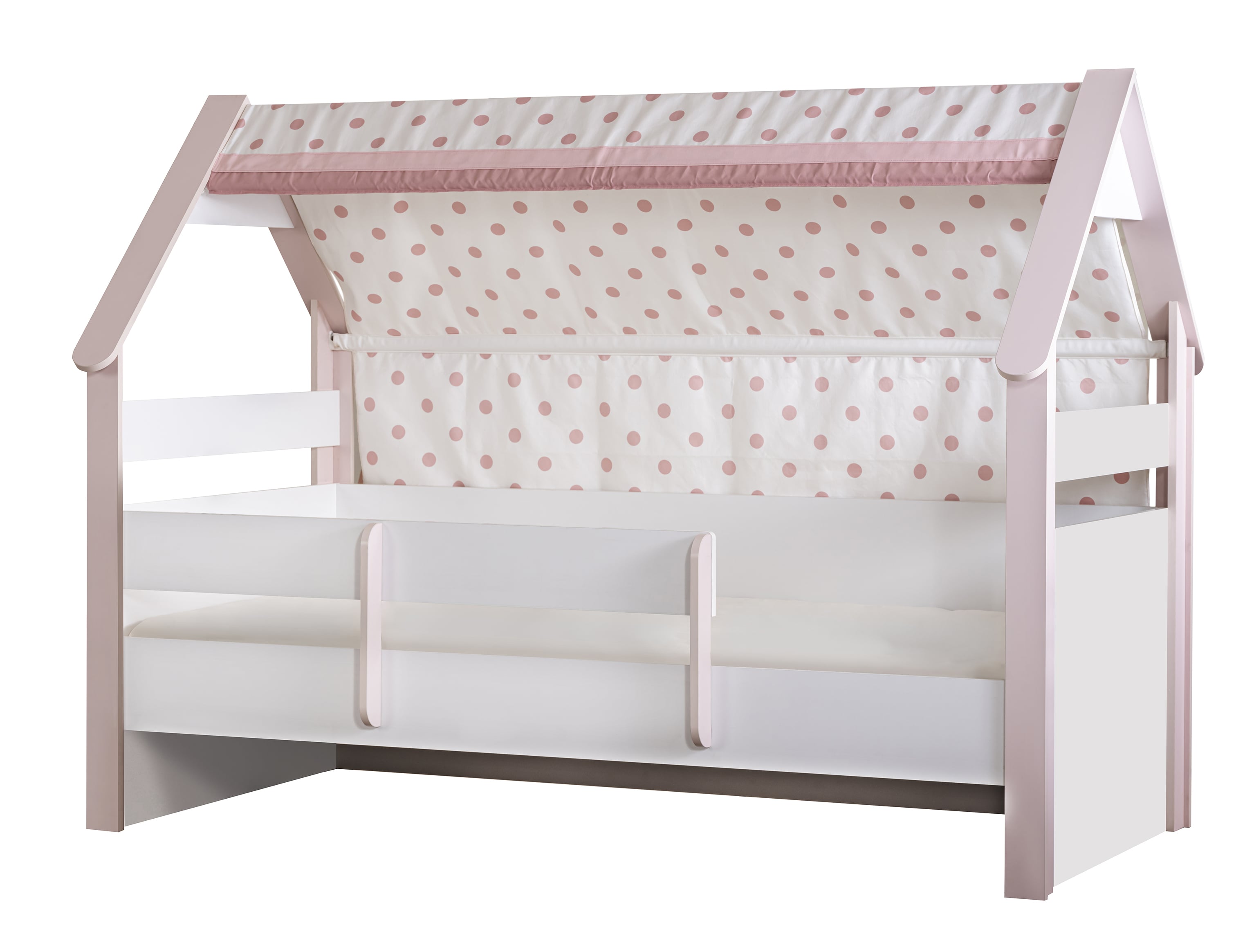 Kinderzimmer-Set Rainbow in Weiß/Rosa 4-Teilig