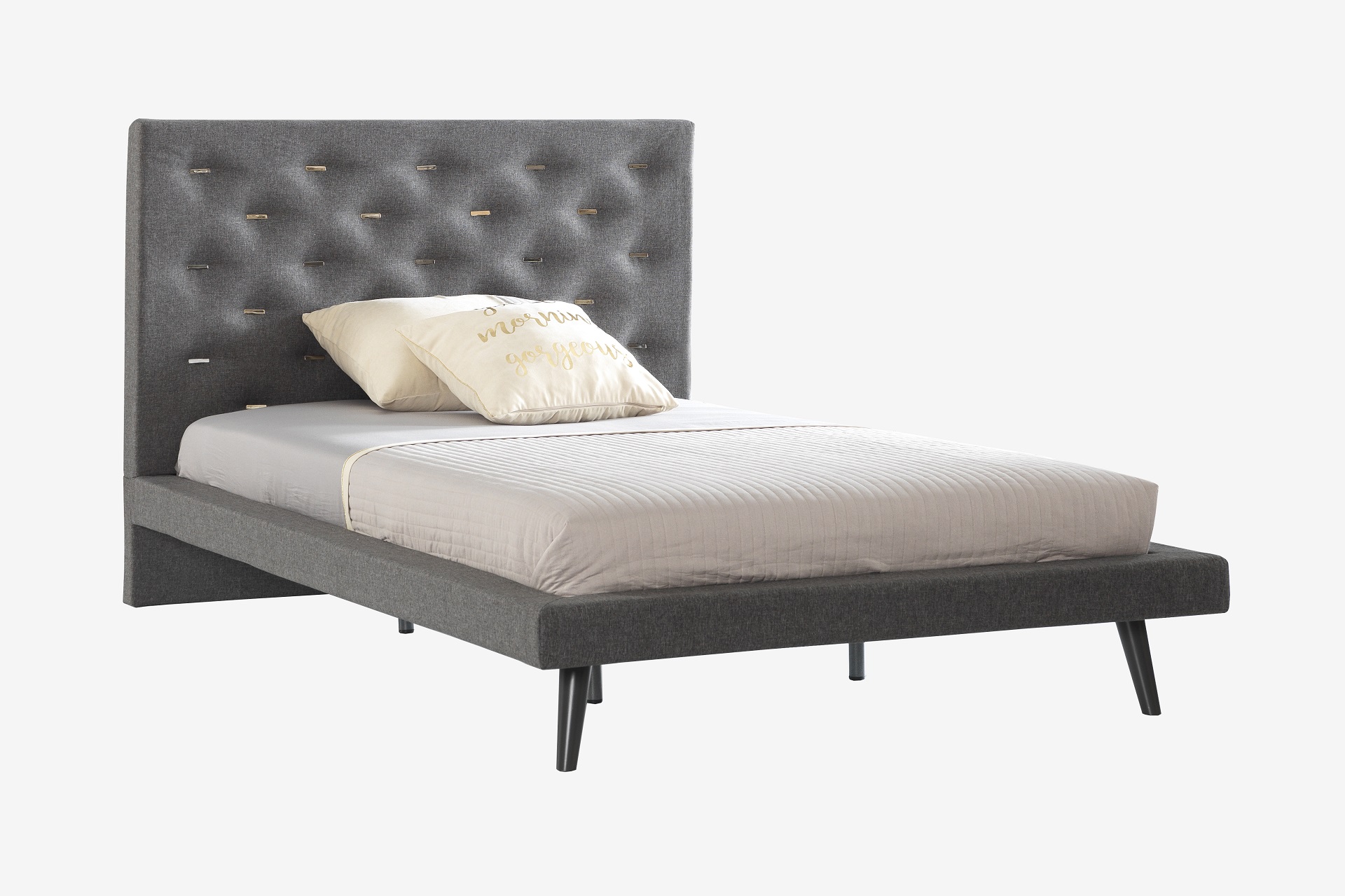 Jugendzimmer-Set Luna in Grau 5-Teilig