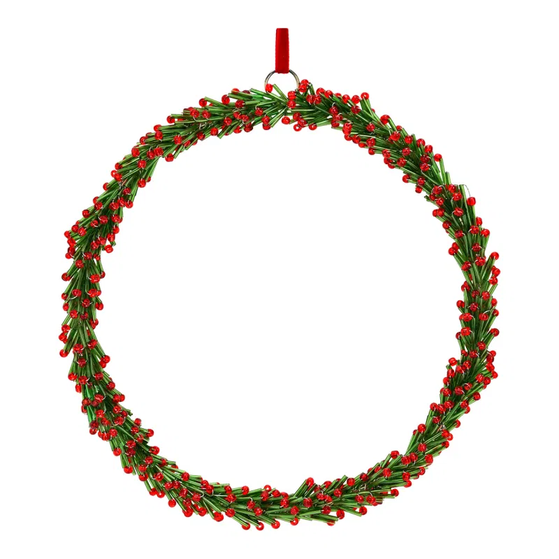 Weihnachtshänger Kranz aus Glas
