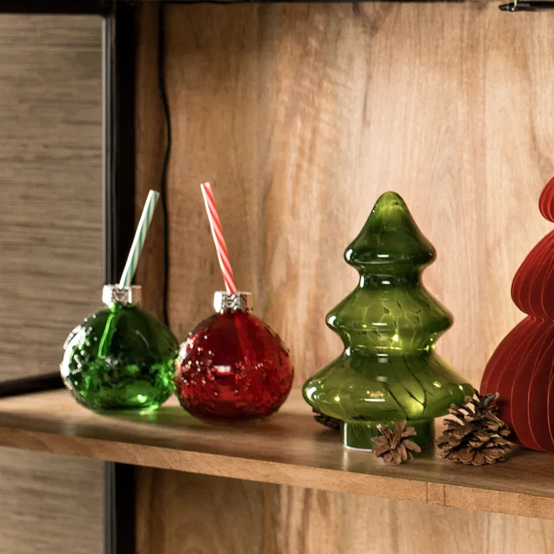 Trinkglas Weihnachtkugel 2er-Set 450ml