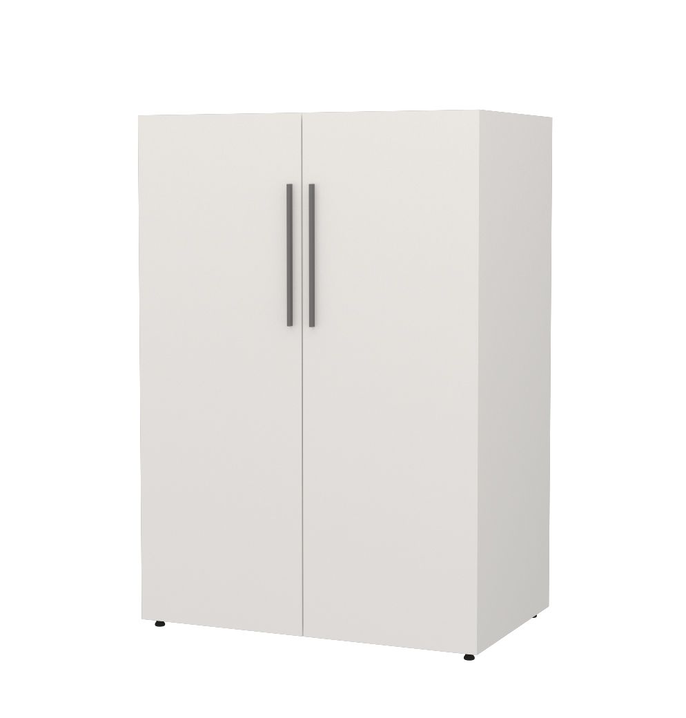 Kleiderschrank Neo 2-Türig mit LED in Weiss