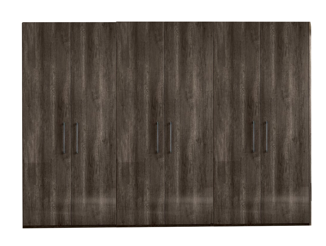 Kleiderschrank Mida 6-Türig