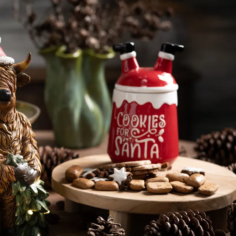 Keksdose Weihnachten aus Keramik