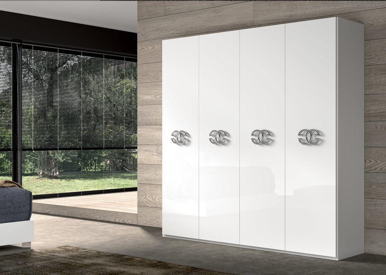 Kleiderschrank Diva 4-Türig