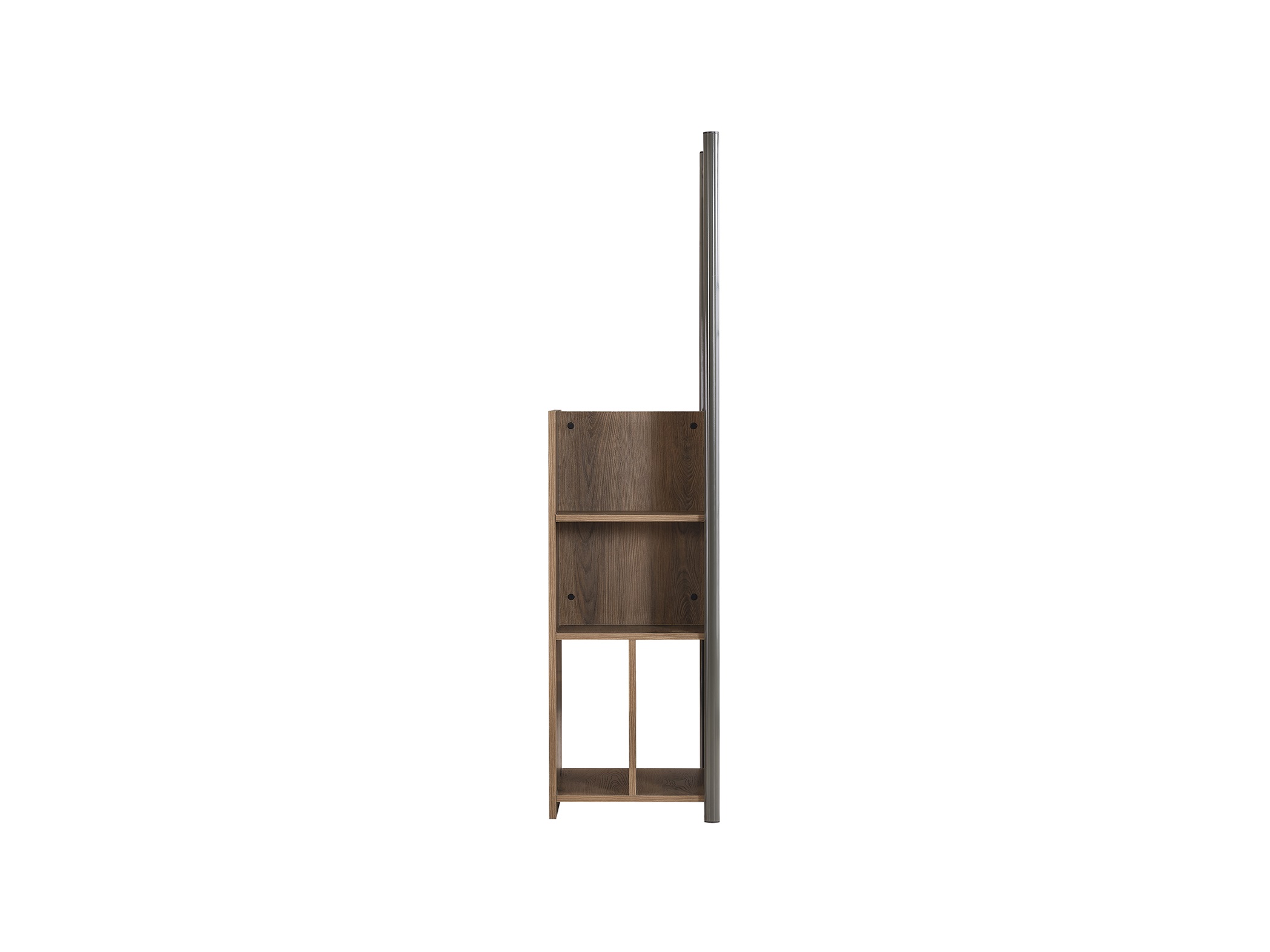 Standspiegel Craft in Anthrazit/Holzoptik