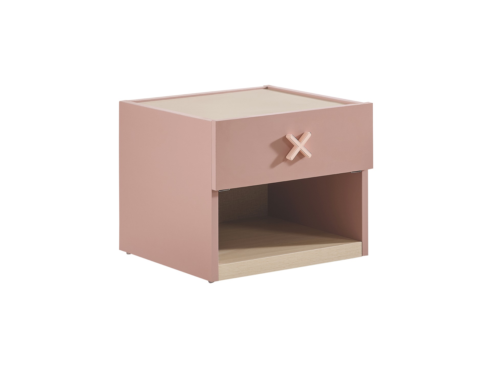 Kinderzimmer-Set Rosie 3-Teilig in Rosa/Beige