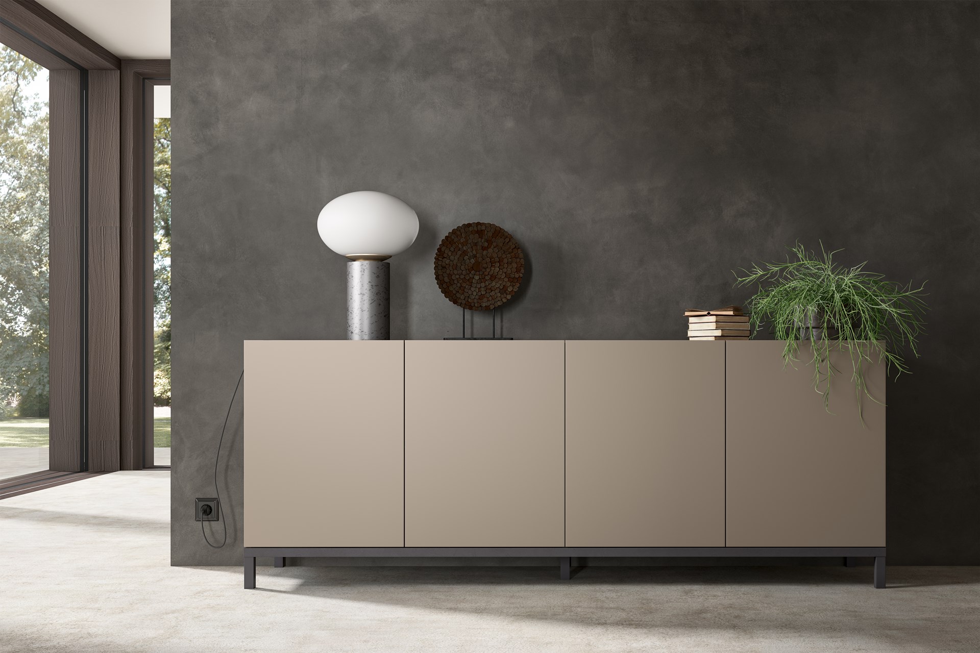 Sideboard Cali 4-Türig