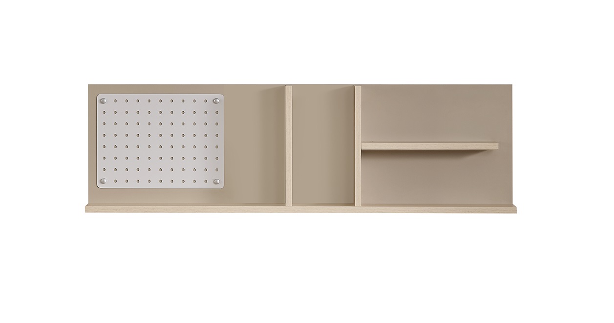 Schreibtisch-Set Rosie 4-Teilig in Rosa/Beige