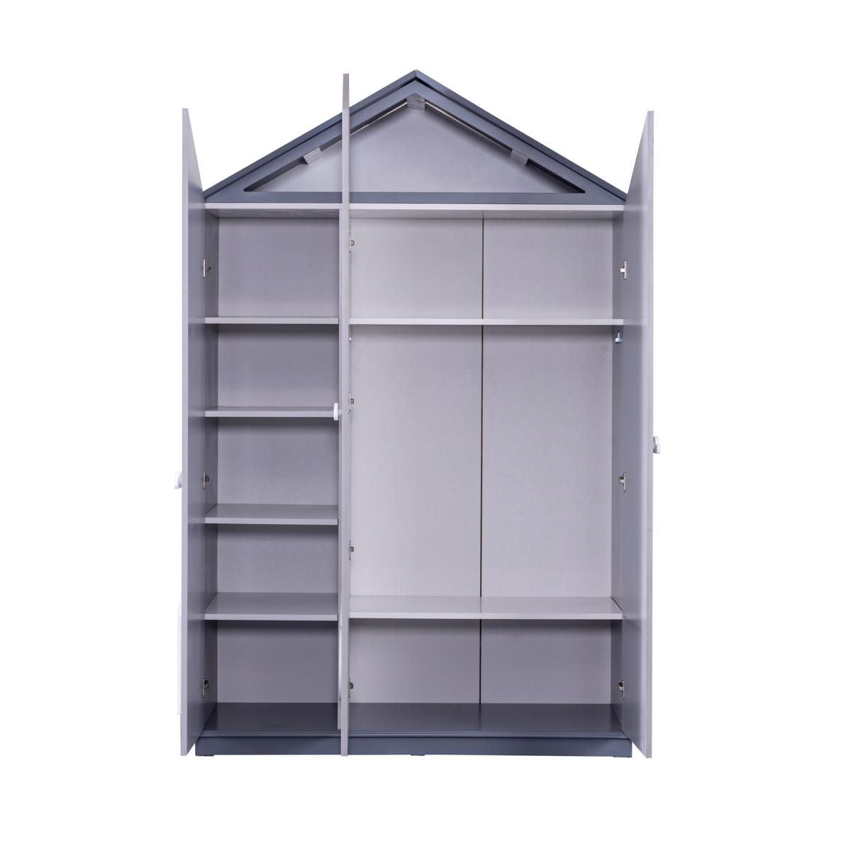 Kleiderschrank Bulut 3-türig