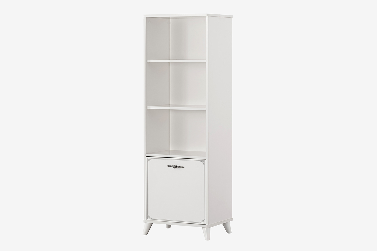 Bücherregal Pearl in Weiß