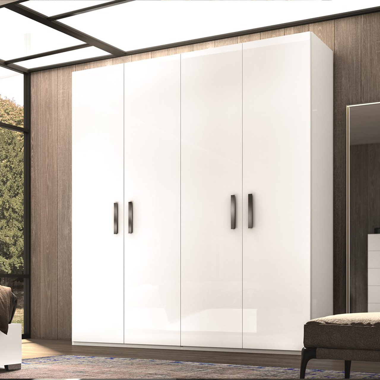 Kleiderschrank Maria 4-Türig